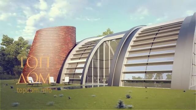 Необычный проект дома в стиле постмодерна смотреть онлайн