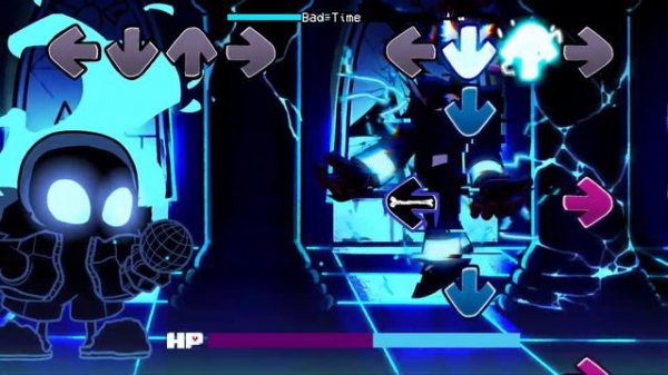 SANS VS A.C. VOID (Bad Time But A.C. Void Sings It) - Friday Night Funkin'