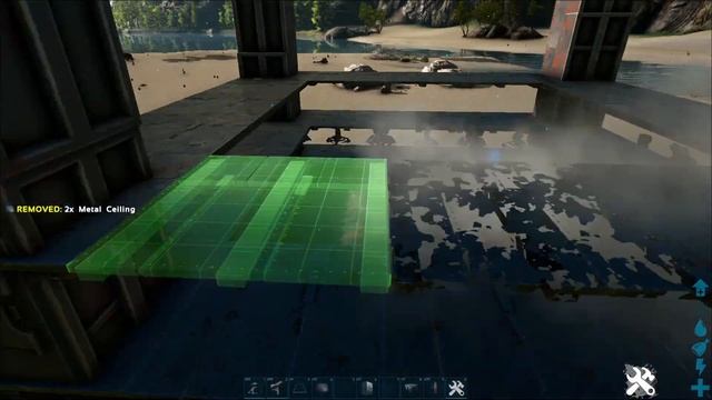 Vault Dropped 5x5 Turret Tower Design | ARK Survival Evolved PvP смотреть онлайн