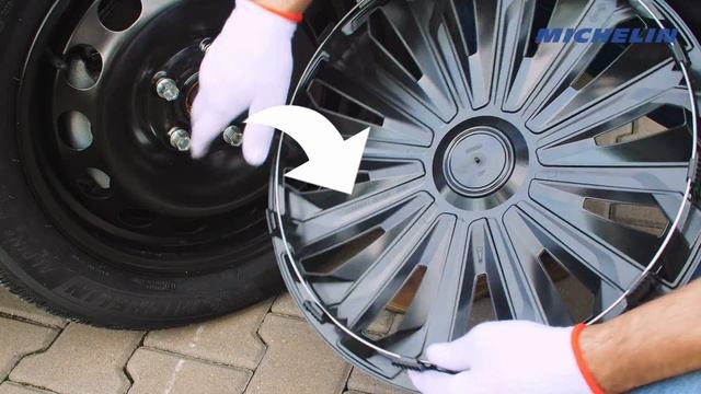 How to install wheel cover step by step? | Michelin смотреть онлайн