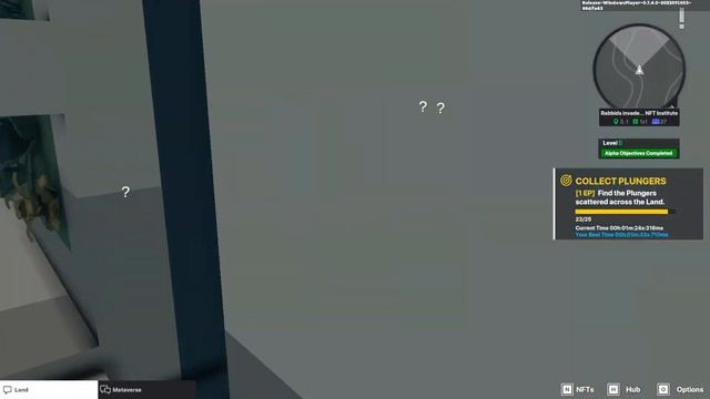 The Sandbox Alpha Season 3 - All Quest Rabbids invade NFT Institute Speedrun Walkthrough смотреть онлайн