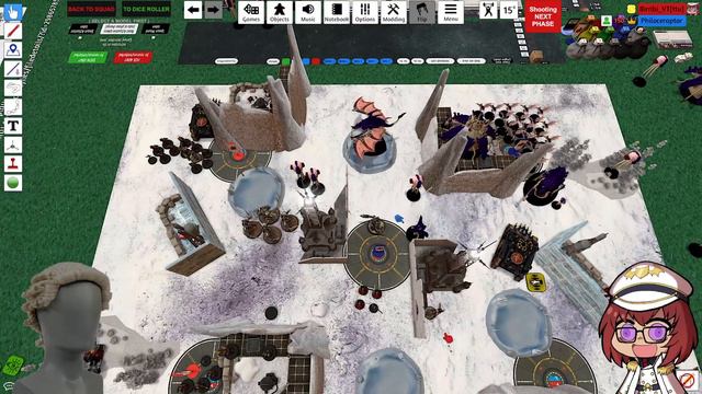 Warhammer 40K 10th edition 2k Tyranids VS Sisters of Battle! - Tabletop Simulator смотреть онлайн