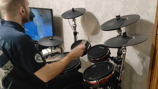 Billy Talent - Surrender (drum cover by AV) ALESIS CRIMSON II MESH KIT смотреть онлайн