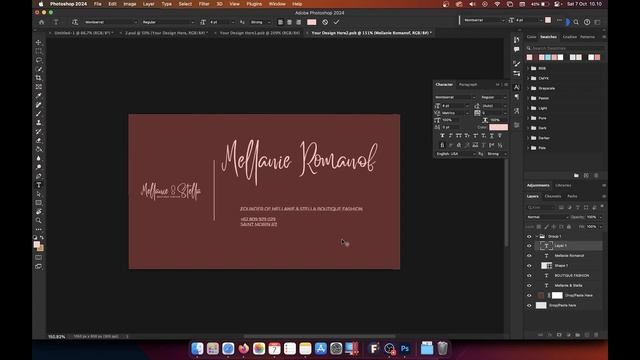How To Use Better Saturday Font And Design On Photoshop And Canva