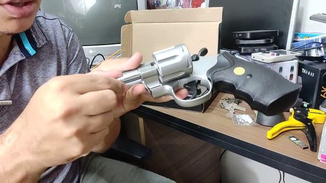 Hoje é Dia de Unboxing: Airsoft Gun G36S Revólver 38 3 Janelas 6mm Galaxy Pequeno Review смотреть онлайн