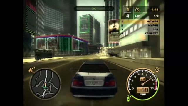 NFS - Need For Speed™ Most Wanted | Race with Bull, Rog and Blacklist Members | #ArThuRGaming смотреть онлайн