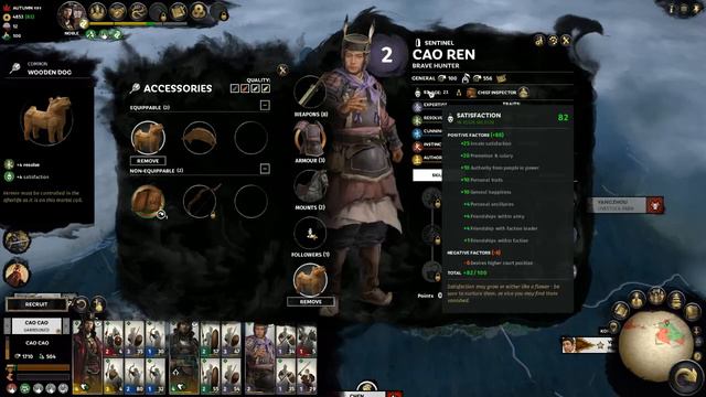 Total War Three Kingdoms Increase General Satisfaction