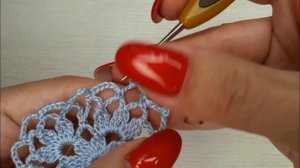 Ажурный КВАДРАТНЫЙ МОТИВ вязание крючком мастер-класс How to Crochet for Beginners