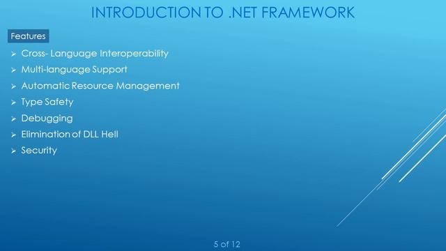 Introduction to NET Framework | Architecture of .NET Framework | Features | Pros and cons смотреть онлайн