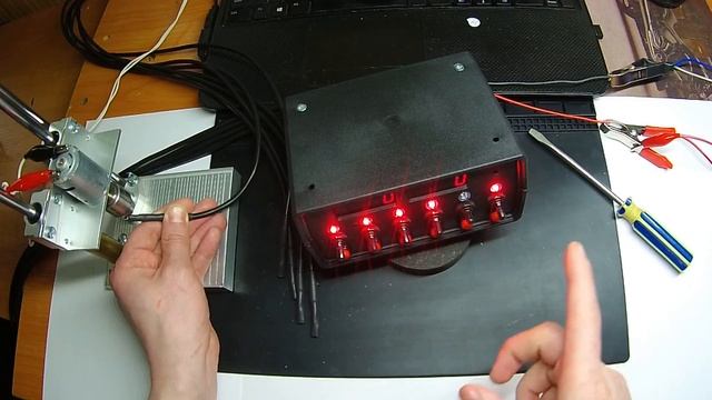Мультикоробка сигналізація МК-6 (мультиприборка) на комбайн, трактор смотреть онлайн