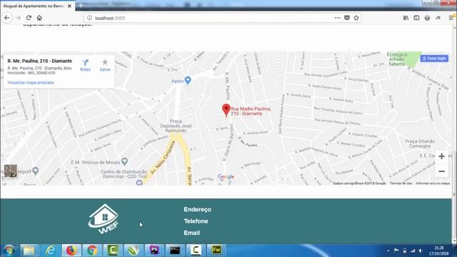 REACTJS - Aplicação de Página Única - #8 Footer смотреть онлайн