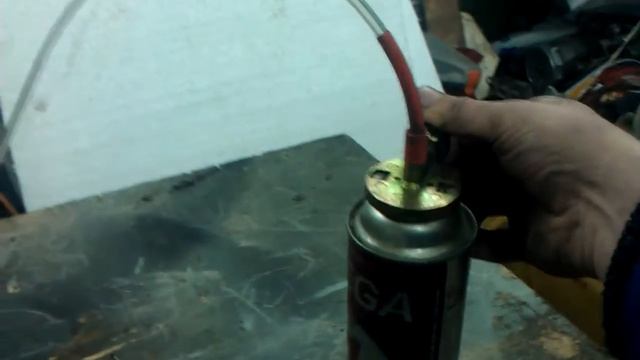 Что делать когда в скутере закончился бензин (заводим двигатель 157QMJ на газу)) смотреть онлайн