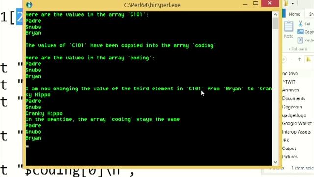 Coding 101 21: Perl: Getting Started смотреть онлайн