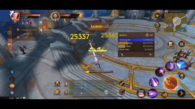 Arcane Scholar Mage DPS rotation World of Kings смотреть онлайн