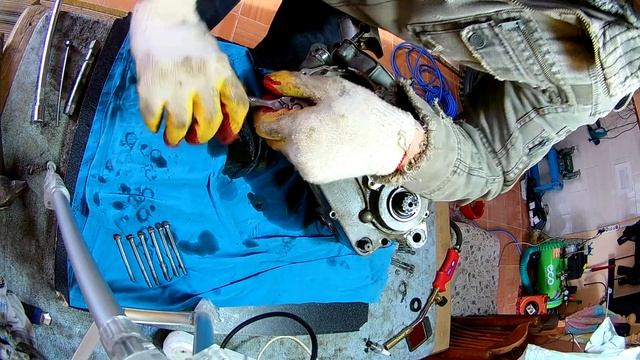 Ремонт двигателя GasGas EC200 ч 3