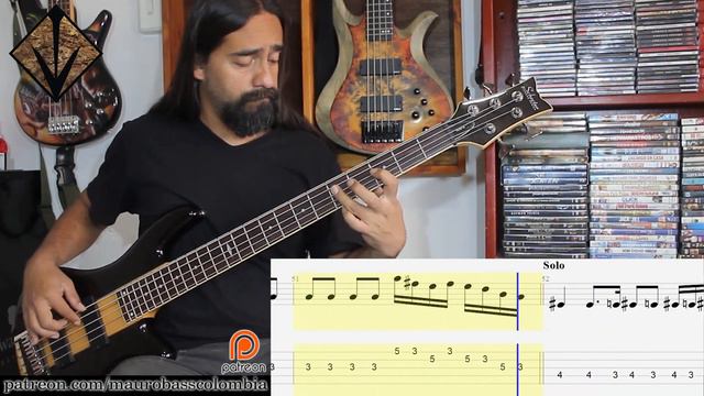 Wasted Time – Skid Row – Bass Cover + Tablature смотреть онлайн