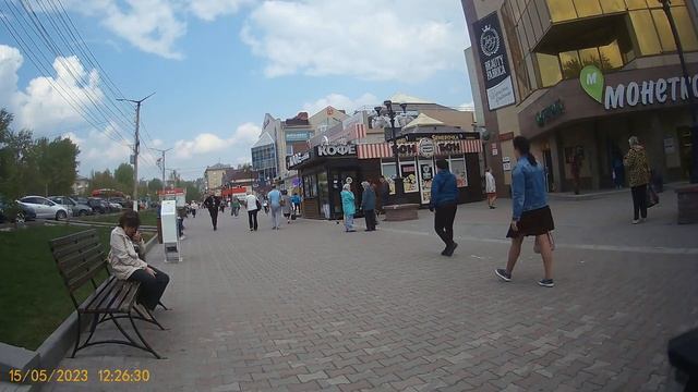 Видео за 15.05.2023 года Еду в сторону дома вид камеры передней смотреть онлайн