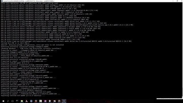 Dotnet Core - From Scratch - Docker VM running homemade dotnet core containers смотреть онлайн