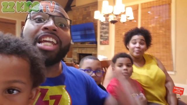 SPACE DUDE VISITS ZZ KIDS & HAD A NERF BATTLE! (Should he Stay?) смотреть онлайн