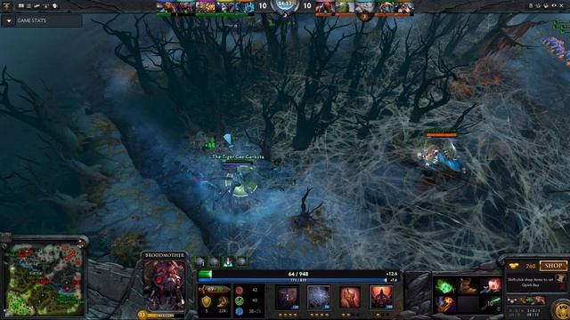 "Can't Touch This." EP.1- Broodmother meets the Oracle and his friend Sniper. смотреть онлайн