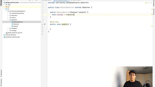 Partie 4: Design Pattern Observer смотреть онлайн