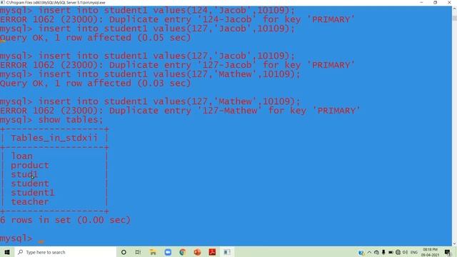 CS 12 RELATIONAL DATABASE &SQL VIDEO 16 CONSTRAINTS смотреть онлайн