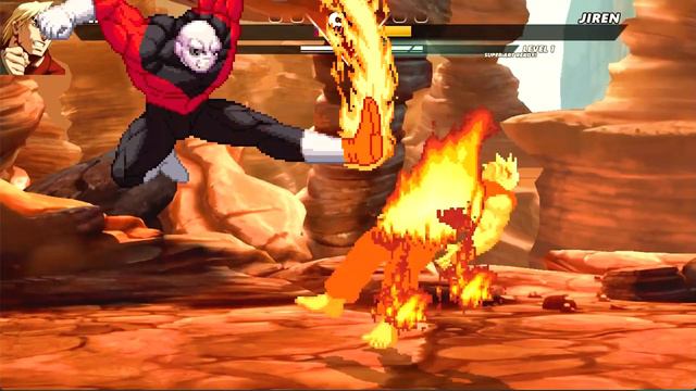 KEN MASTERS VS JIREN | STREET FIGHTER X DBS MUGEN смотреть онлайн