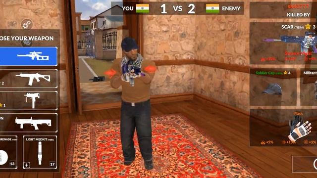 Critical Strike CS: Counter Terrorist Fps Gameplay - Special Skin On Sniper #gaming смотреть онлайн