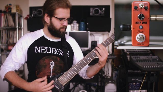 Rowin Holy War mini pedal - Fretware смотреть онлайн