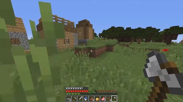 Trying to find a dark oak biome in Minecraft смотреть онлайн