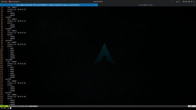automated BGP network setup with ansible + gitlab смотреть онлайн