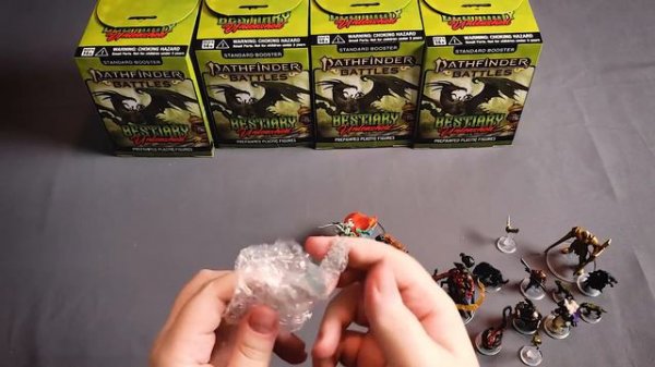 WizKids Prepainted Miniatures including Bestiary Unleashed -- Unboxing!