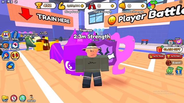 All Codes (Arm Wrestling Simulator) Roblox смотреть онлайн