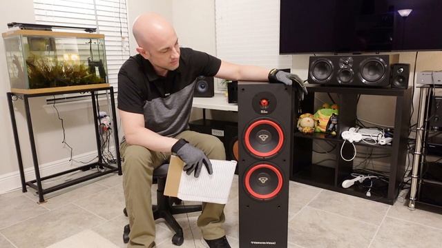 Cerwin-Vega! SL-28 Review, Tower Speaker | Dual 8 inch Woofers | Home Theater Audio смотреть онлайн