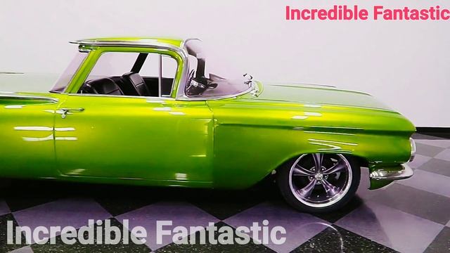 1959 Chevrolet El Camino - Green Colors 4K Video смотреть онлайн