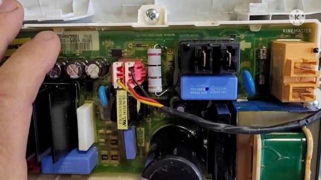 LG  DirectDrive НЕ ПОДАЕТ  ЖИЗНИ, НЕ ВКЛЮЧАЕТСЯ, не горит! Самый простой ремонт электронной платы!