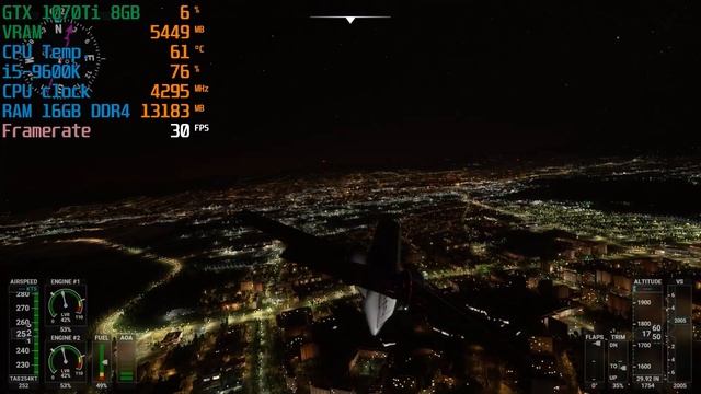 Microsoft Flight Simulator 2020 - GTX 1070 TI - ULTRA SETTINGS смотреть онлайн