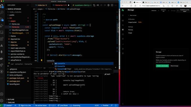 Ionic React Supabase, Image Upload Tutorial смотреть онлайн