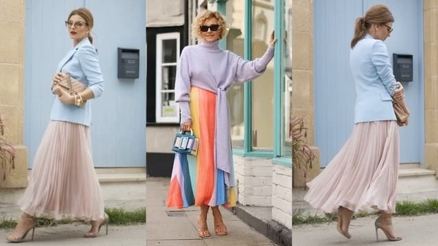 ?НЕПРЕВЗОЙДЕННЫЕ ЮБКИ ДЛЯ ЖЕНЩИН 50+/ ?ИДЕИ МОДНЫХ ОБРАЗОВ смотреть онлайн