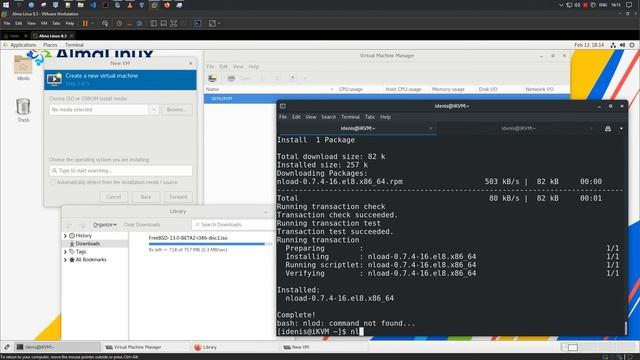 Управление VM из Virt-Manager | FreeRDP смотреть онлайн