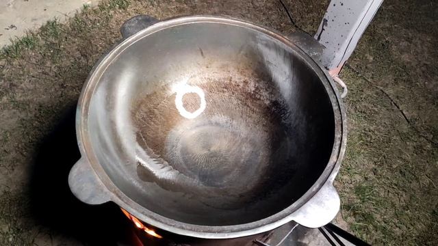 Курица по аджарски на костре в казане! смотреть онлайн