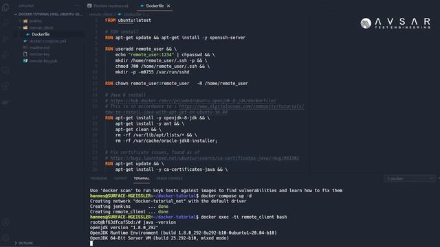 Jenkins Node im Docker-Container einrichten und über SSH ausführen (6/10) смотреть онлайн