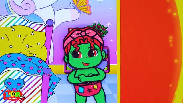 Cartoon- Paper Diy Rapunzel Angels And Boyfriend Love Story - Rapunzel And Friend 놀이 종이