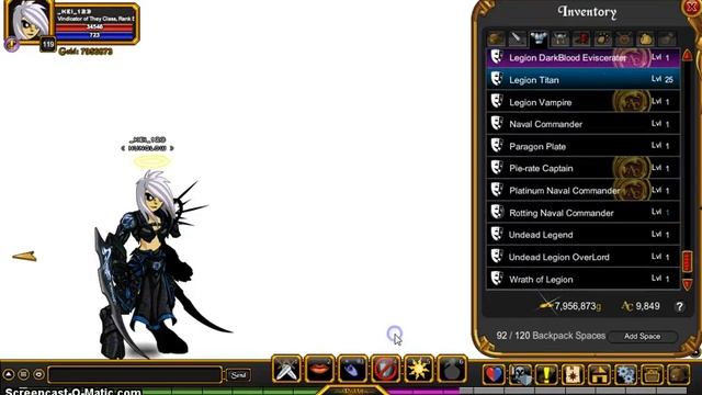 -AQW- kei plays Red Aq- my inventory! смотреть онлайн