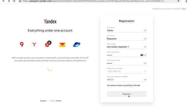How to register in Toloka as a requester смотреть онлайн