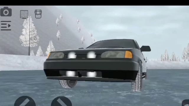 Дрифт на льду на ваз 2114!!!?? смотреть онлайн