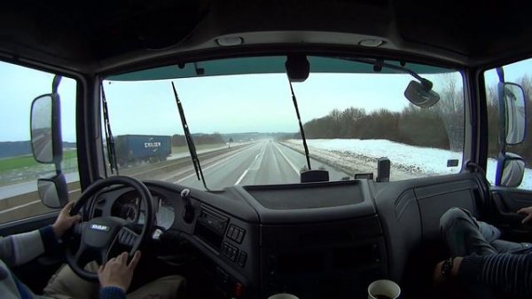 Евро Дальнобой. #130 Родной брат приехал на стажировку. Канал Данила Дальнобой