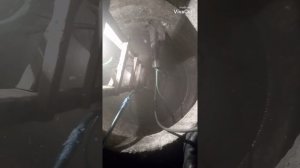 Как отогреть канализационную трубу под землёй.