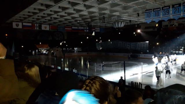 Сибирь - Адмирал 22.02.2016 (открытие, первая игра плей-офф, 4/2) смотреть онлайн