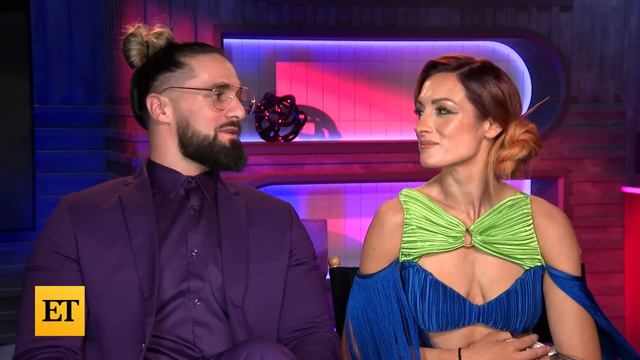 WWE's Becky Lynch and Seth Rollins Spill on Overcoming Jealousy and WrestleMania 39 (Exclusive) смотреть онлайн